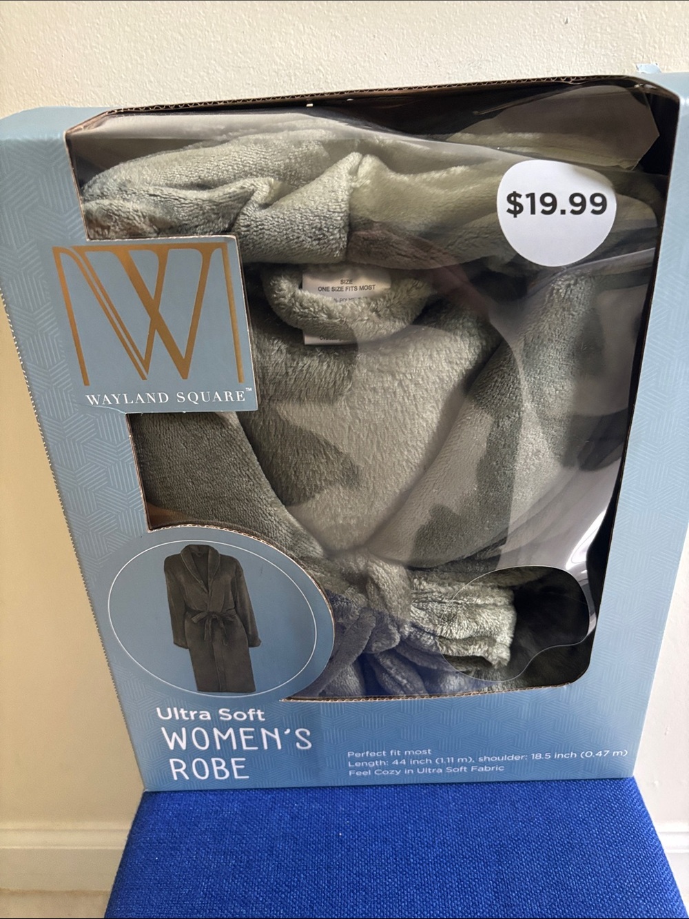 Women's Ultra Soft Robe - Light Olive